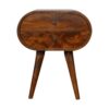 Circular Nightstand - Chestnut - Image 10