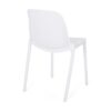 Outdoor Stacking Dining Side Chair (Set of 2) - White - Image 7