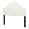 Catherine - Queen Upholstered Headboard - Antique White - Image 2
