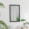 Rectangle Mirror, Wall Mirror For Living Room Bedroom Entryway - Black - Image 5
