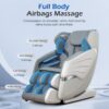 Bosscare - 2023 Brand New Update Gr8686 Massage Chairs With Ai Voice, App Control Sl Track Zero Gravity Full Body Massage Recliner - Gray - Image 6