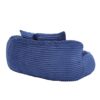 Bean Bag Sofa Lazy Sofa Durable Comfort Lounger High Back Chair For Adults And Kids, Indoor & Outdoor - Navy - Image 20