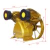 V Type Dual Cylinder Air Compressor Pump Head 5.5Hp 21Cfm 115 Psi - Golden - Image 3