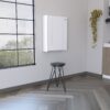 Wall Foldable Table With Multiple Shelves - White - Image 4