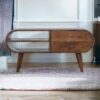 Circular Media Unit - Chestnut - Image 3