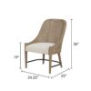 Cane - Backed Host Chair Colored (Set of 2) - Sand - Image 4