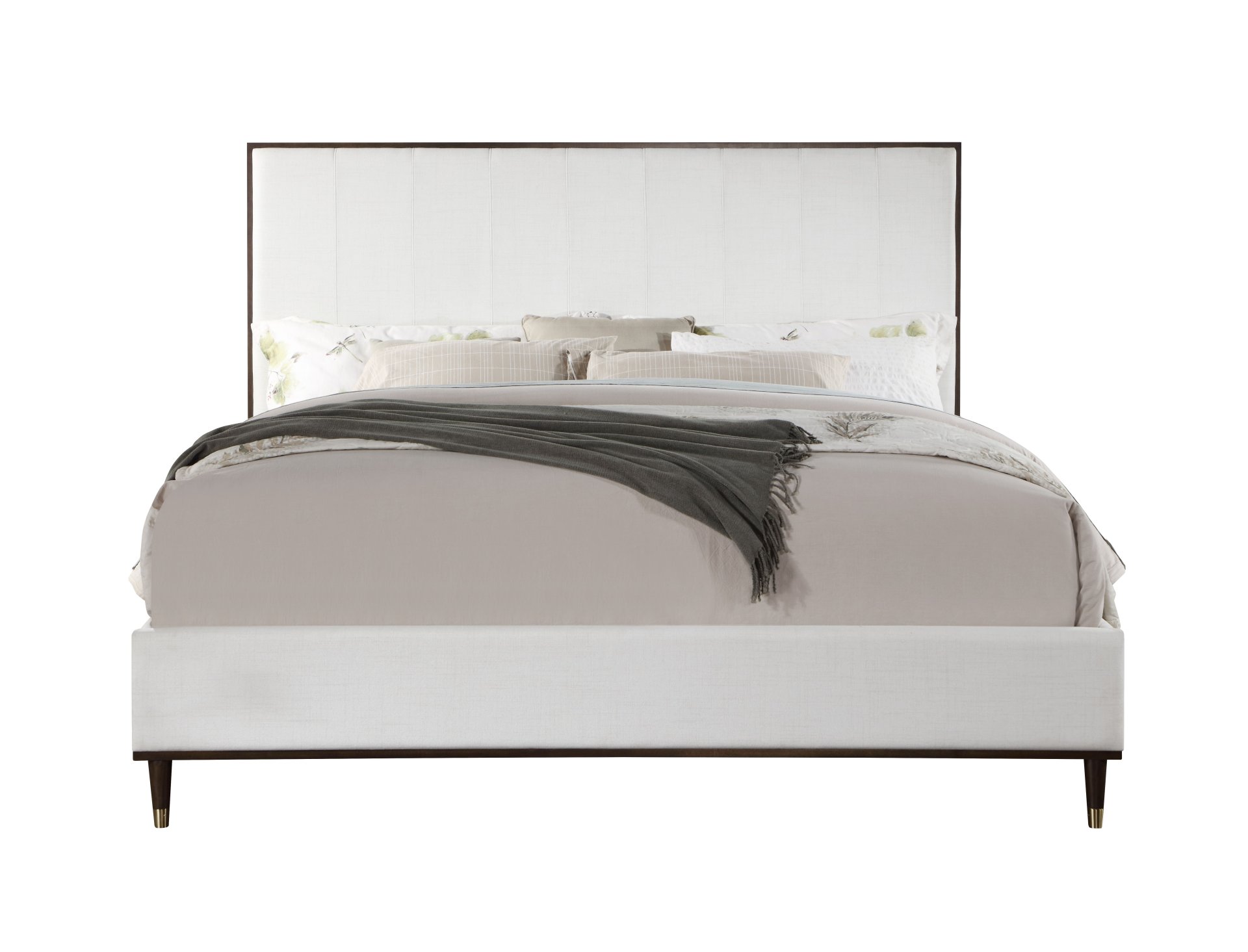 Carena - Eastern King Bed - Light Gray - Image 2