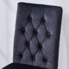 Legs Complement The Velvet Chair (Set of 4) - Black - Image 15