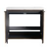 Modern Freestanding Bathroom Vanity With Resin Sink & Soft Close Cabinet Doors - Light Coffee - Image 14