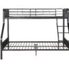 Caius - Twin Long Queen Bunk Bed - Gun - Image 3