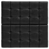 Harrison - Large Square Coffee Table Storage Ottoman - Distressed Black - Image 3