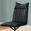Dining Chair, Side, Upholstered For Dining Room, Contemporary And Modern (Set of 2) - Black - Image 9
