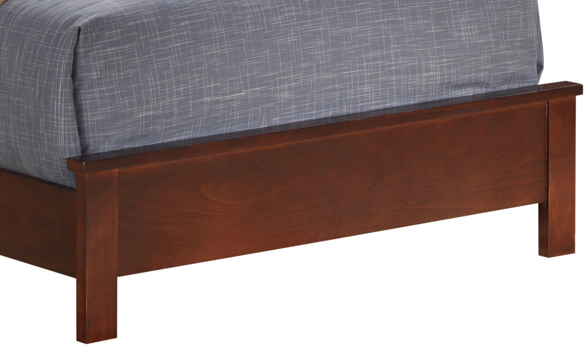 Twin Bed For Cozy Spaces Transitional - Cherry - Image 4