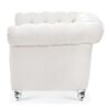 1 Seater Sofa For Living Room - White - Image 8