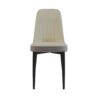 Modern Dining Chair (Set of 4) With High Quality Metal Legs - Beige - Image 9
