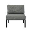 Rajni - Patio Set (2 Seats Chairs) - Black / Gray - Image 11