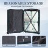 20" / 24" / 28" 3 Pieces / Set Spinner Wheel Luggage, Carry On Suitcase, Matching Color, TSA Combination Lock - Emerald - Image 9
