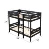 Ekko - Twin Twin Bunk Bed - Black - Image 5