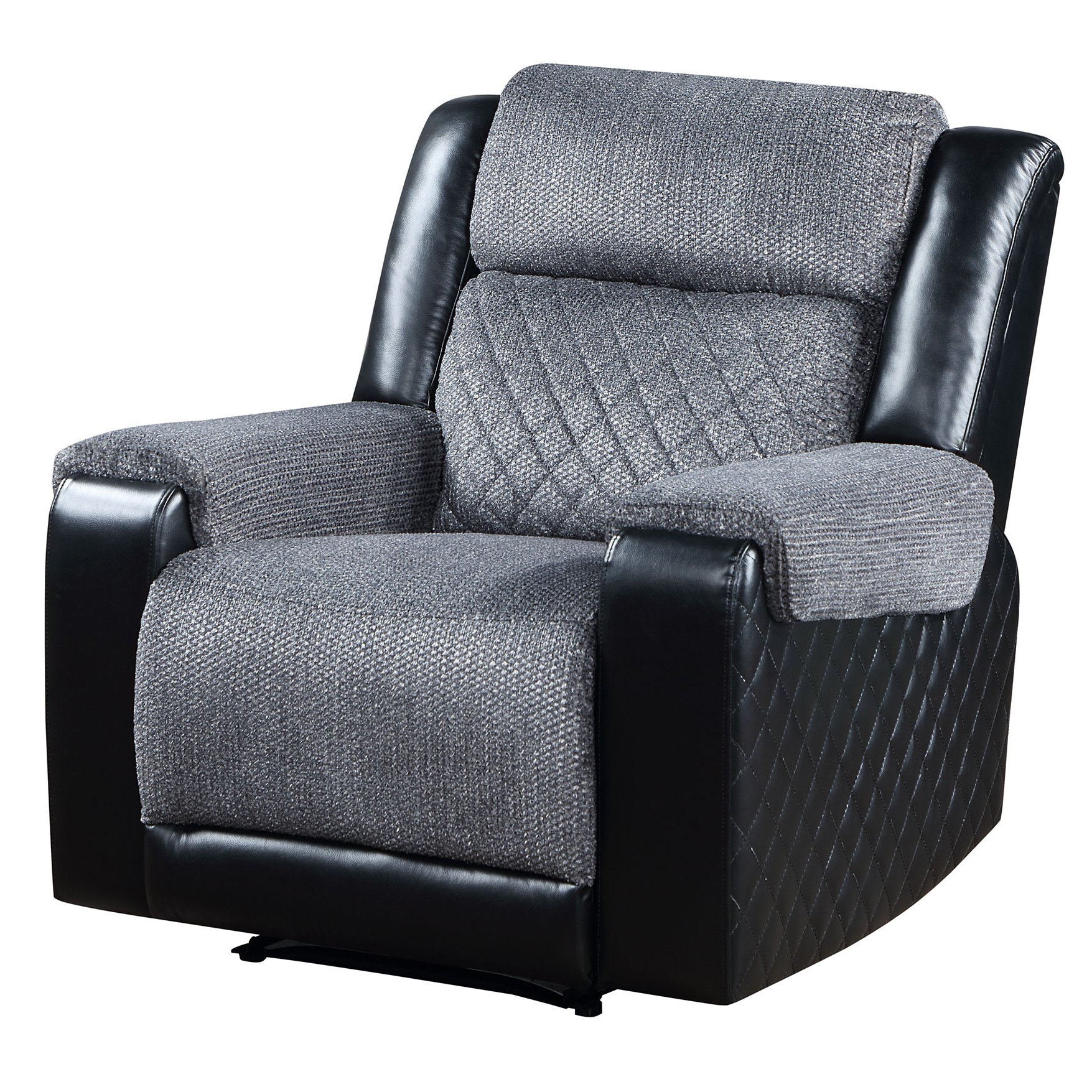 Alicia - Recliner - Gray Black - Image 5