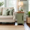 Vineyard - Chairside Table - Sage Green, Fruitwood - Image 8