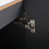 Contemporary Freestanding Bathroom Vanity With Resin Sink & Soft Close Doors - Light Coffee - Image 18