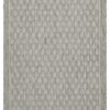 Sunshine - 2'7" X 7'3" Indoor, Outdoor Area Rug Polypropylene - Silver - Image 3