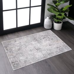 Marfi - 2' X 3' Abstract Area Rug - Gray / Multi