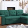 3 Piece Upholstered Sectional - Green - Image 17