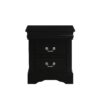 Louis Philippe III - Nightstand - Black - Image 3