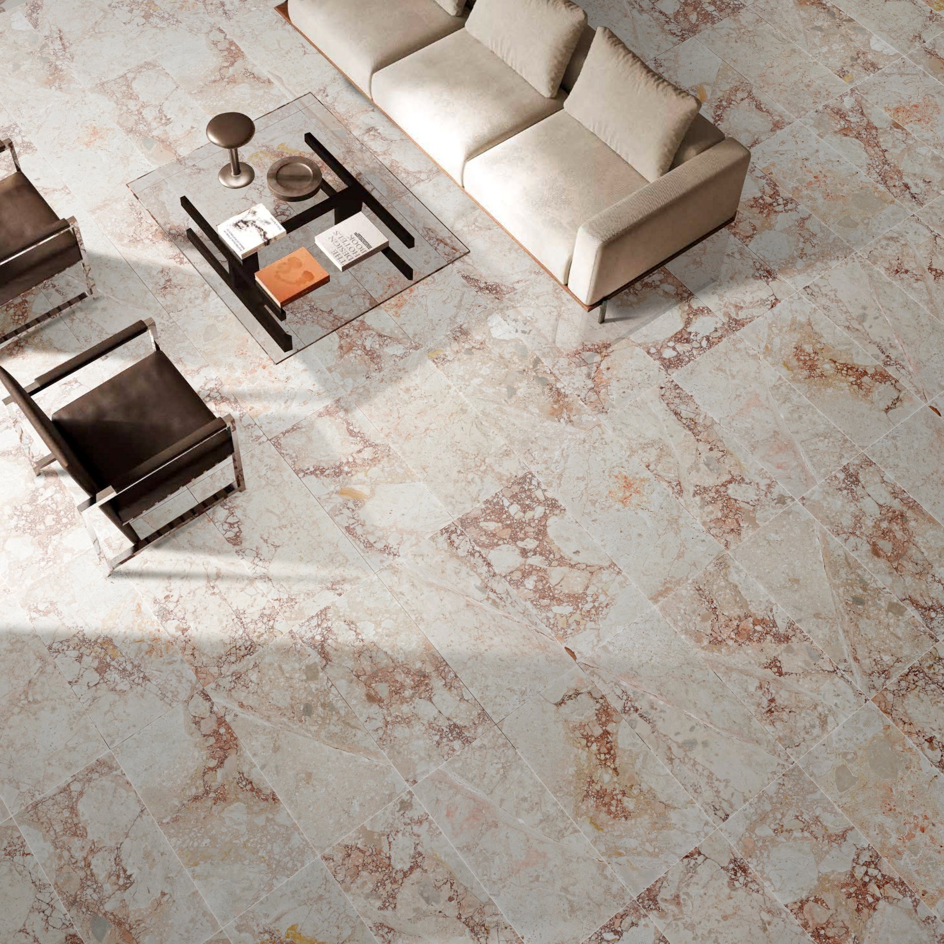 Diamond Polished Marble Tile For Wall And Floor Stone 12 X 24" - Pink - Image 8