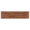 Console Table With Cross Leg Base And Reinforced Support Plate - Brown - Image 8