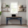 Nantucket - Writing Desk - Blue Denim, Whiskey - Image 7