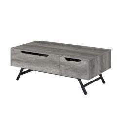 Throm - Coffee Table With Lift Top - Gray