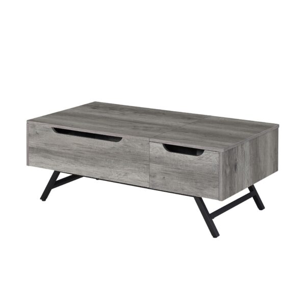 Throm - Coffee Table With Lift Top - Gray