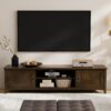 Burlington - Low TV Media Stand - Mahogany - Image 10