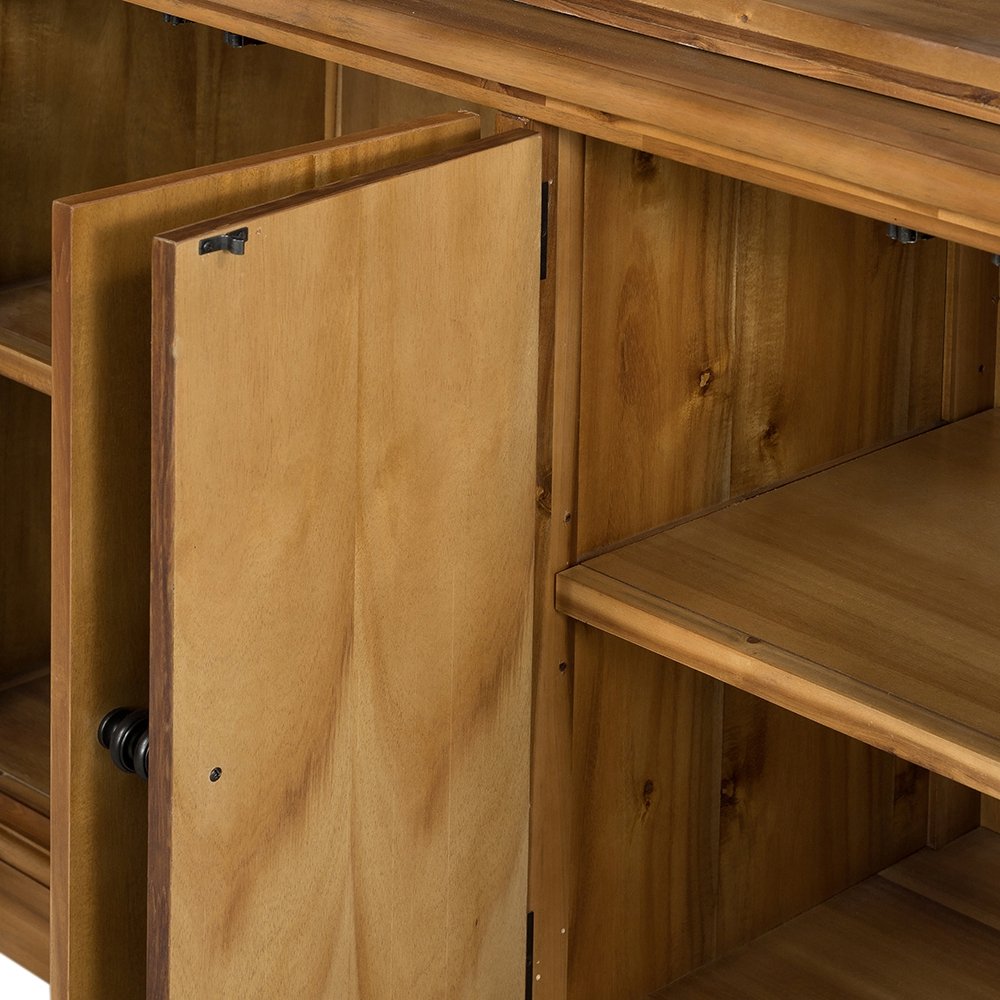 Cabinet - Natural Wood / Brown - Image 7