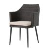 Kenneth - Outdoor Dining Chairs (Set of 2) With Cushions - Brown Multi - Image 7