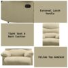 Arcadia - Micro Motion Recliner - Beige - Image 4