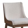 Ginny - 5 Piece With Side Chairs Dining Room Set - Walnut - Image 10
