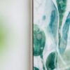 Framed Printed Acrylic Decorative Wall Art, Wall Decor For Living Room (Set of 2) - White / Green - Image 6