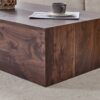 Luxurious Wood Grain Coffee Table With Fashion Texture Design - Walnut - Image 8
