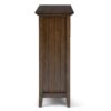 Bedford - Medium Storage Cabinet - Rustic Natural Aged Brown - Image 7