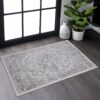 Marfi - 2' X 3' Oriental Area Rug - Silver - Image 2