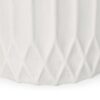 Planter With Subtle Pleated Design - Antique White - Image 10