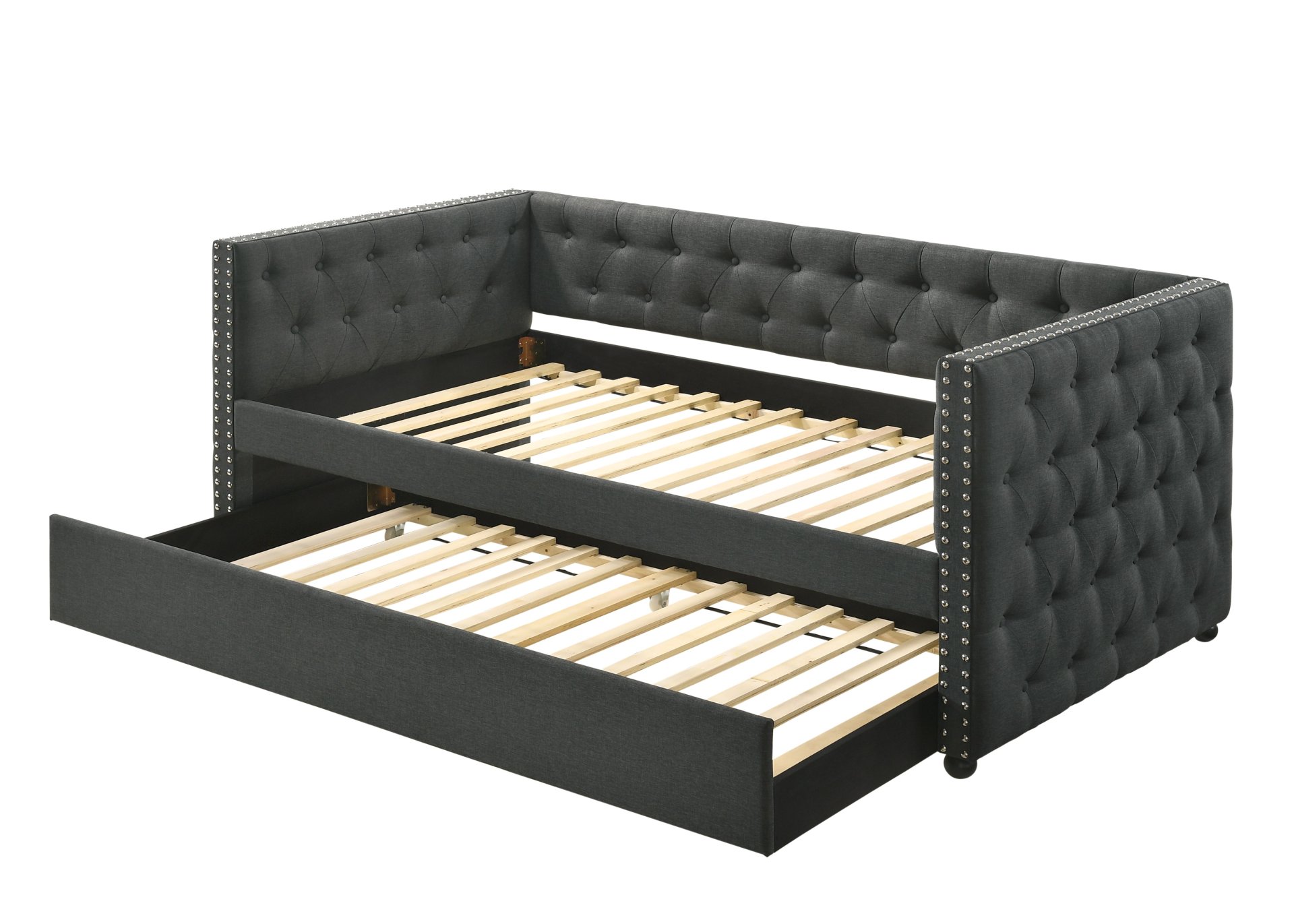 Romona - Twin Daybed With Trundle - Gray - Image 3