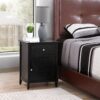 Izzy - Nightstand For Modern Spaces - Black - Image 4