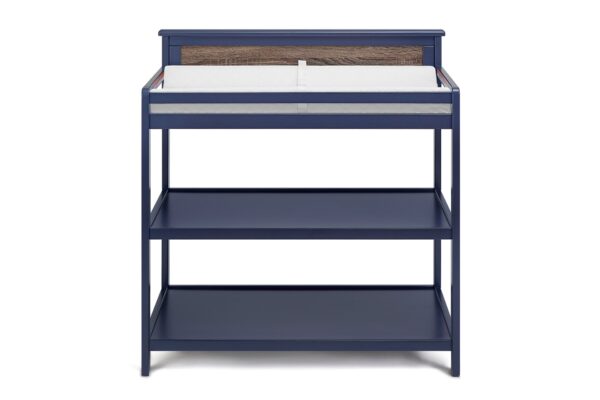 Connelly - Changing Table - Midnight Blue / Vintage Walnut