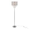 Droplet - Contemporary Floor Lamp - Polished Chrome / Clear - Image 2