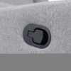 Pronto - Swivel Glider Recliner With Pillow - Rich Gray - Image 7