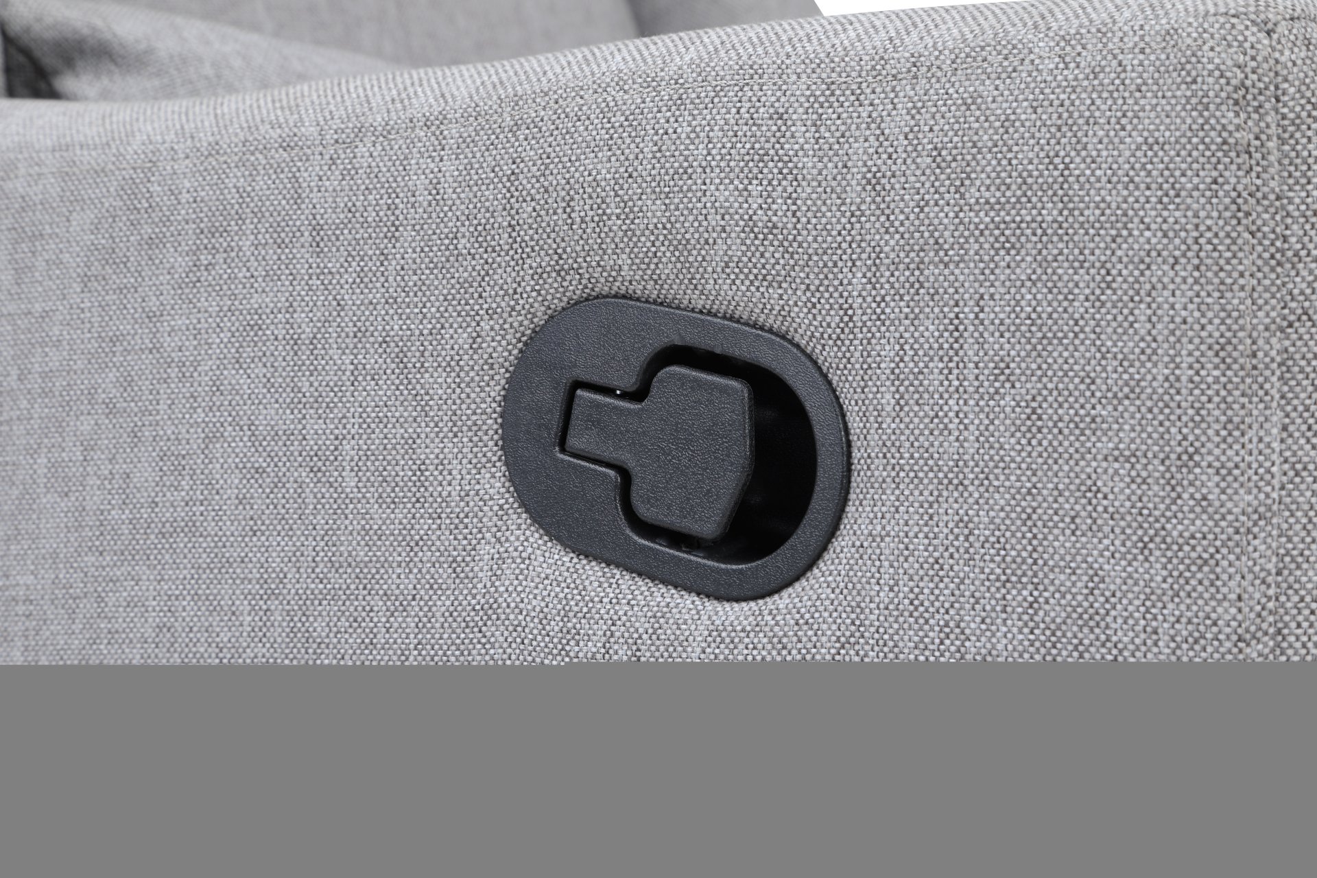 Pronto - Swivel Glider Recliner With Pillow - Rich Gray - Image 7